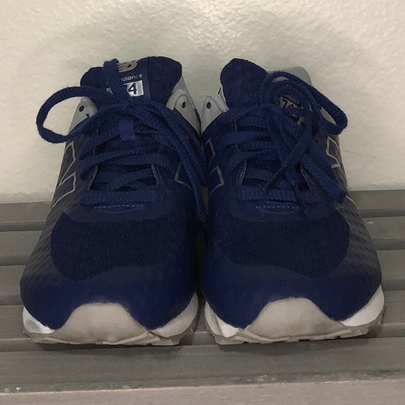 New Balance 574 Breathe KL574KHG Dark Blue/White - Picture 7 of 10